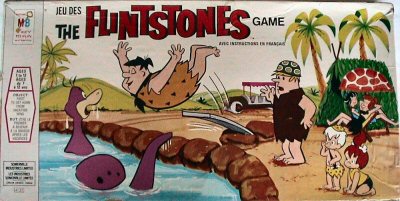 Milton Bradley Canadian Flintstone Game